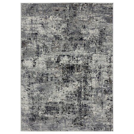 Manmade Eternity Elixir Charcoal Oversize Rectangle Rug 7 ft. 10 in. x 10 ft. 6 in. MA3089407